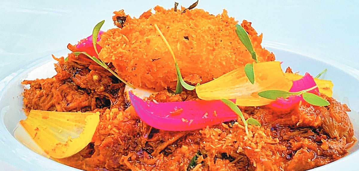 The Kerala mutton ghee roast at The House of Celeste