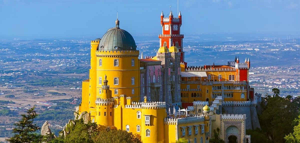 The Pena Palace in Portugal