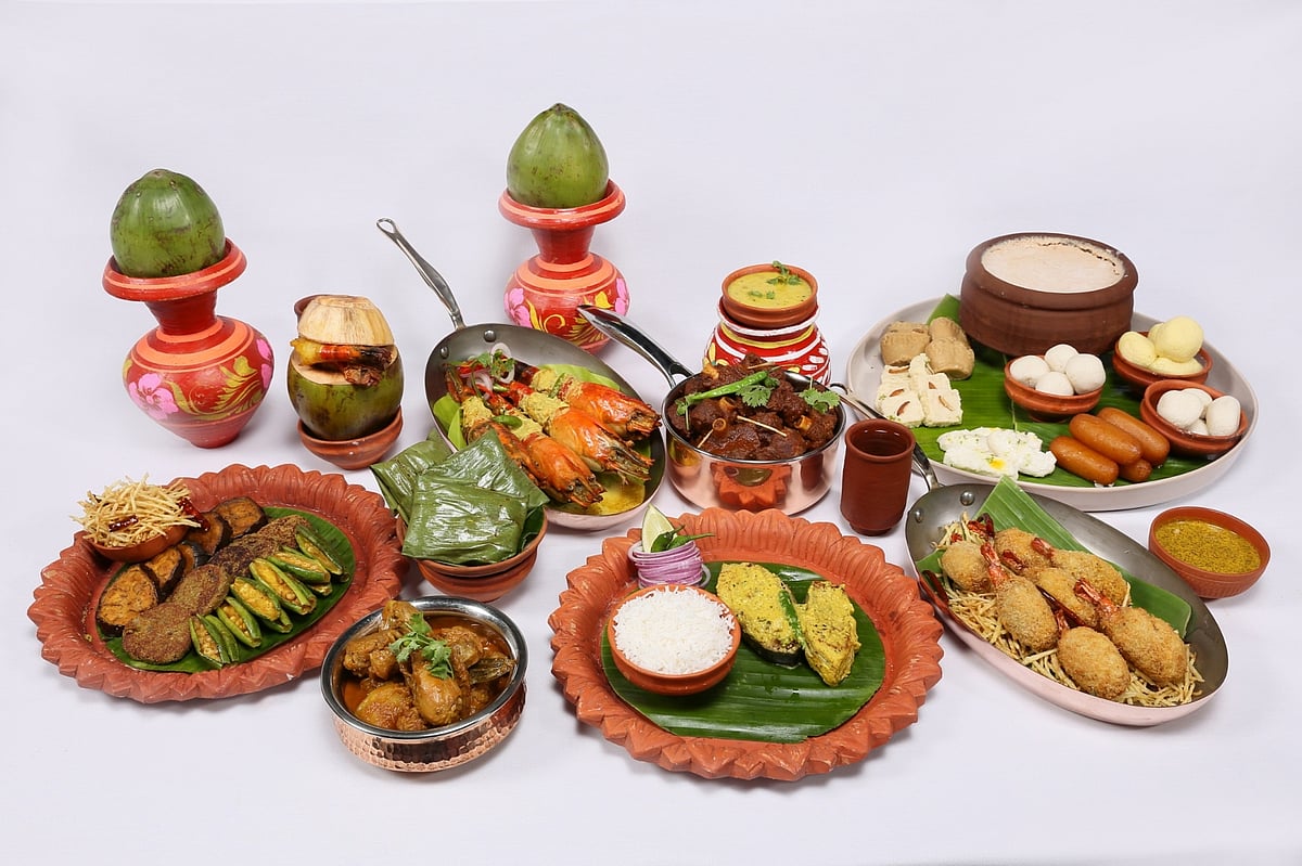 Pujor Mahabhoj, an elaborately designed food festival during Durga Puja