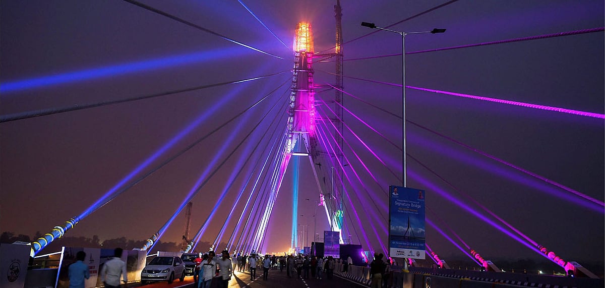 The newly opened Signature Bridge