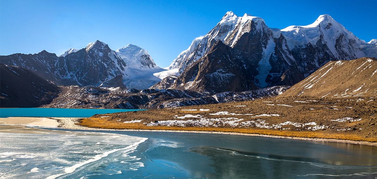 Gurudongmar Lake in North Sikkim