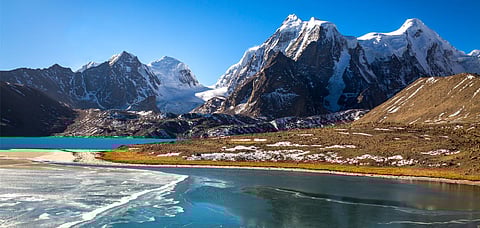 Gurudongmar Lake in North Sikkim