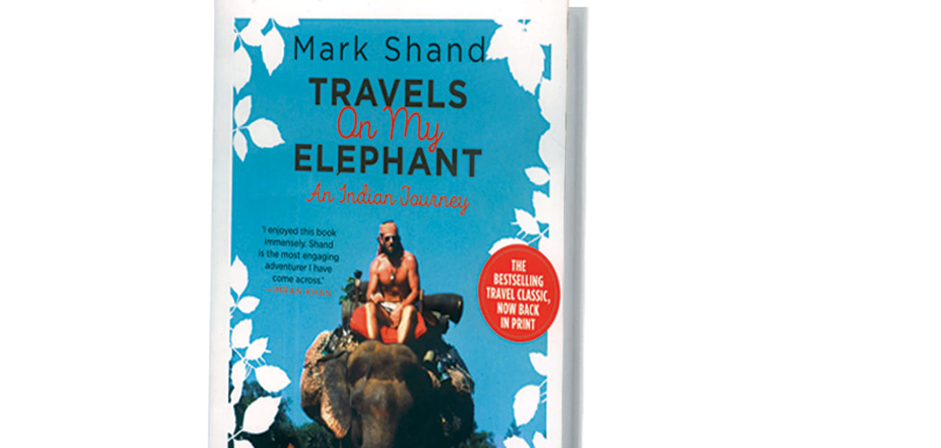 The cover of Mark Shands Travels on my Elephant An Indian Journey