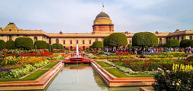 Shutterstock : The Mughal Gardens, now known as Amrit Udyan, is open to visitors now