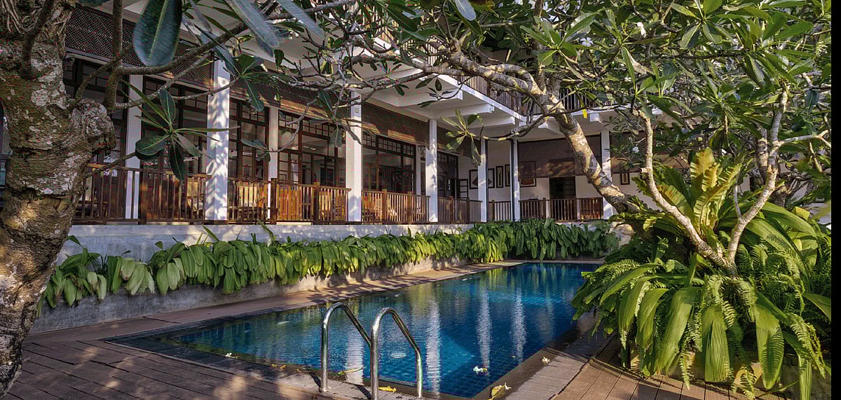 The interiors of Postcard Galle