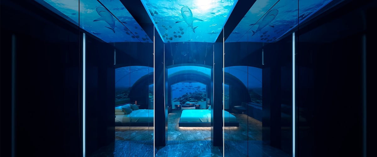 The Muraka is the worlds first ever underwater villa