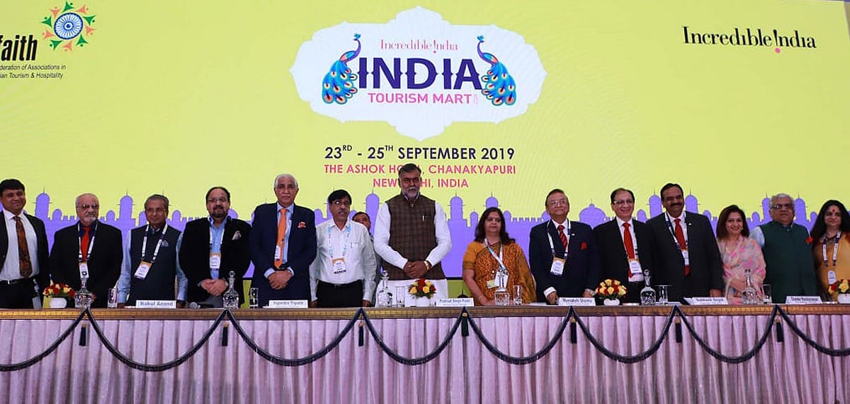 Prahlad Singh Patel and FAITH inaugurated the India Tourism Mart  