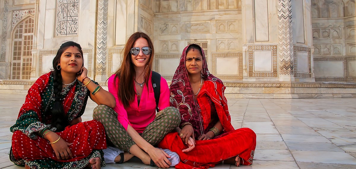 The Taj Mahal is one of the most popular sites on any international tourists bucketlist 