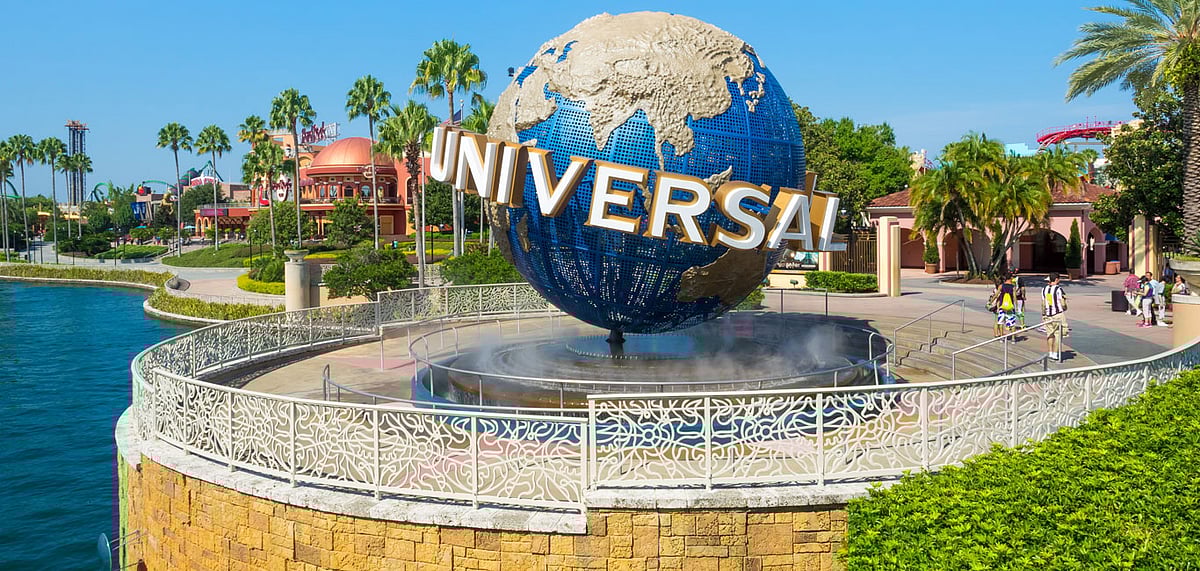 The Universal Globe at Universal Orlando