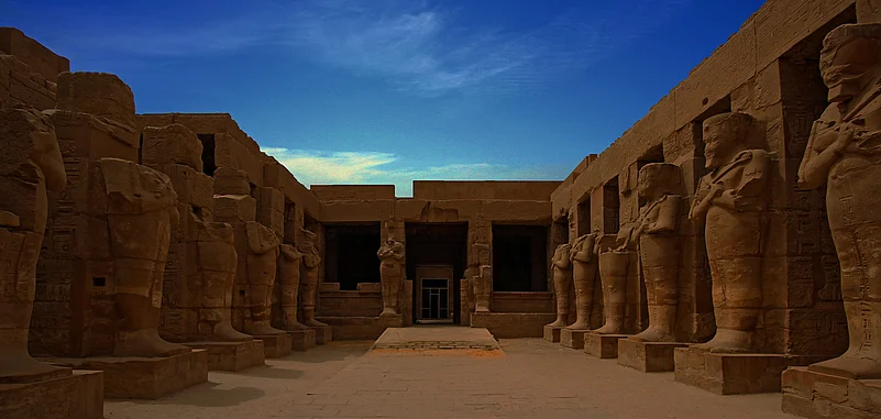 Ancient ruins in Luxor, Egypt