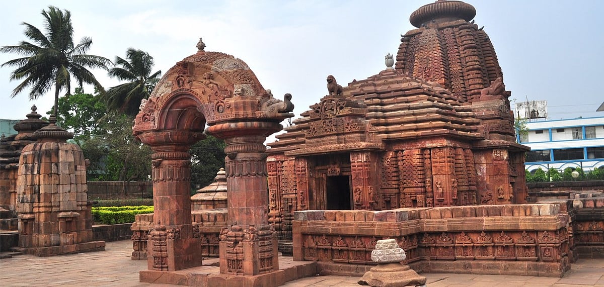 Ancient temple structures of Bhubaneswar