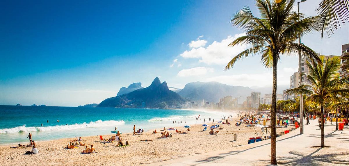 Rios Ipanema is one of the worlds most heavily visited beaches 