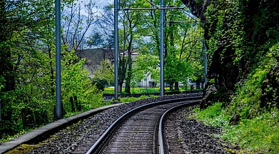 Travelling by train is a wonderful way to see Europes landscape