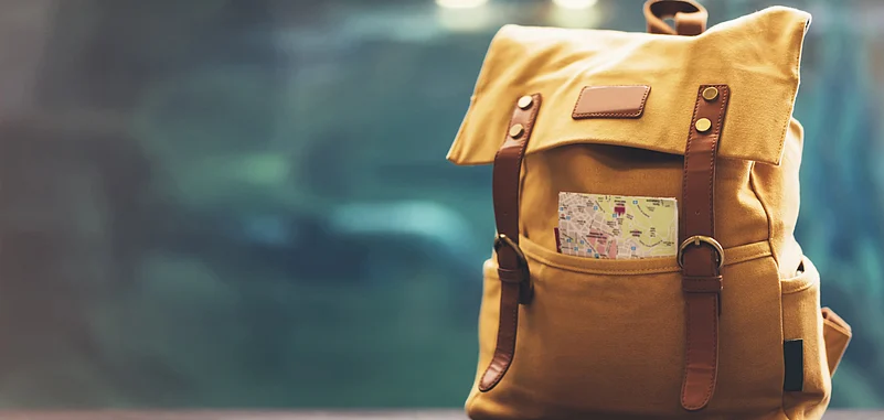 A backpack can come in handy