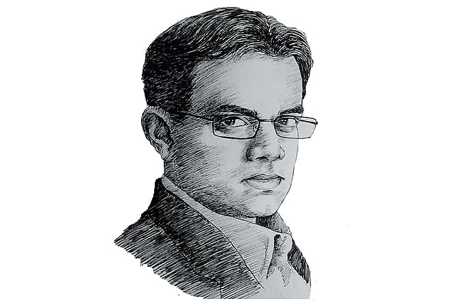 Travel classic Black Lamb and Grey Falcon