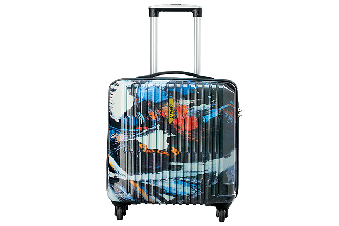 Luggage that is light and colourful