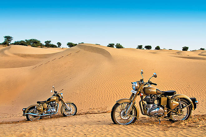 Two smashing variants of Classic 500 motorcycles from Royal Enfield