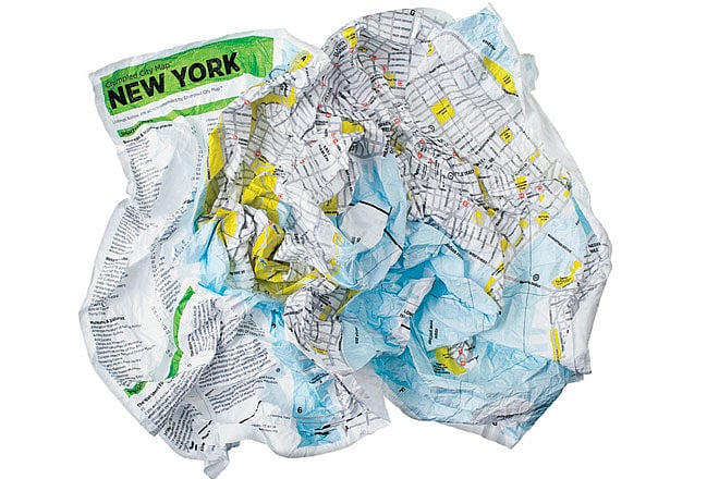 Palmor crumpled city