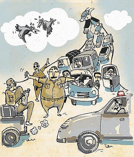 Grumpy Traveller Face-off