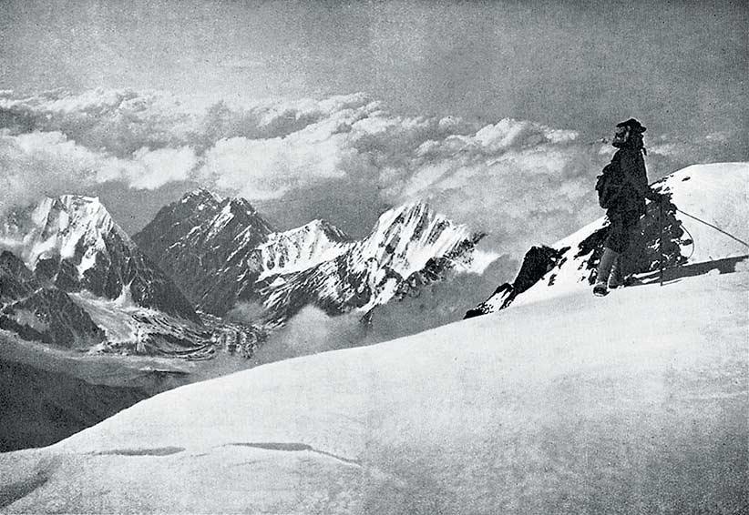 The first ascent to Trishul peak in 1907