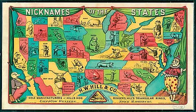 Porcine Map of USA