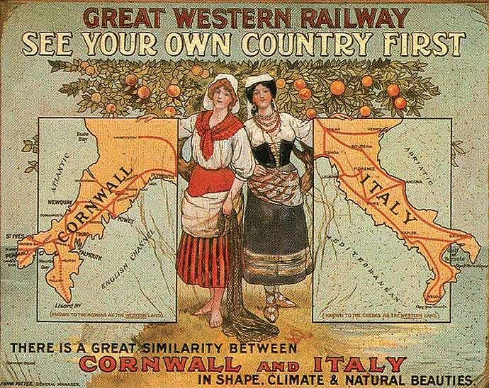 Great Western Railway map