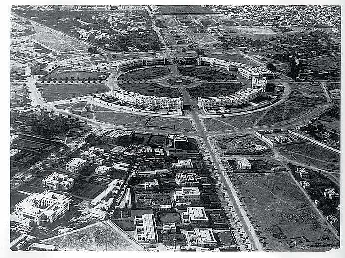 Connaught Place in the early 1930s