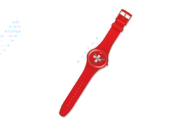 Waterproof watch from Swatch