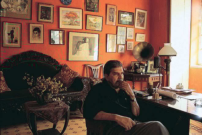 Pen portrait Mario Miranda (1926-2011)