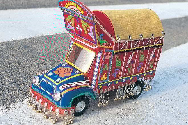 A spectacular truck from Pakistan
