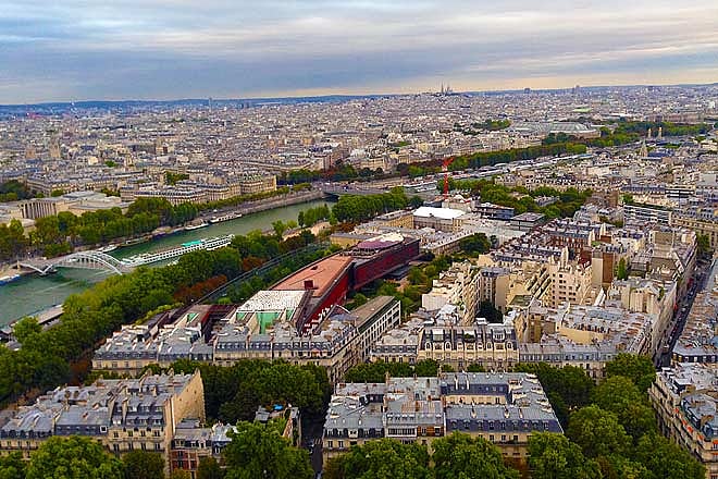 Panoramic view of Paris