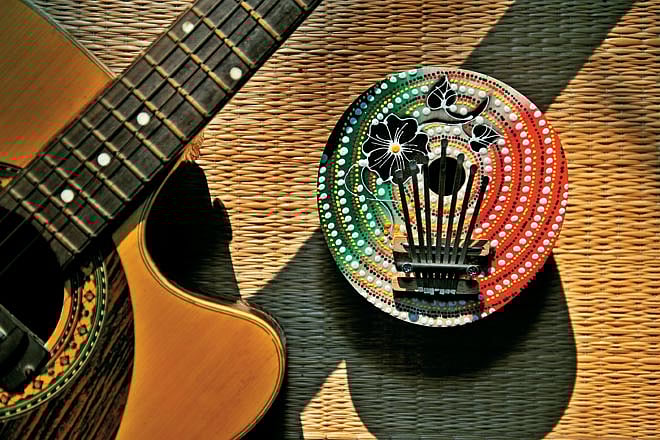 When thumb makes music...