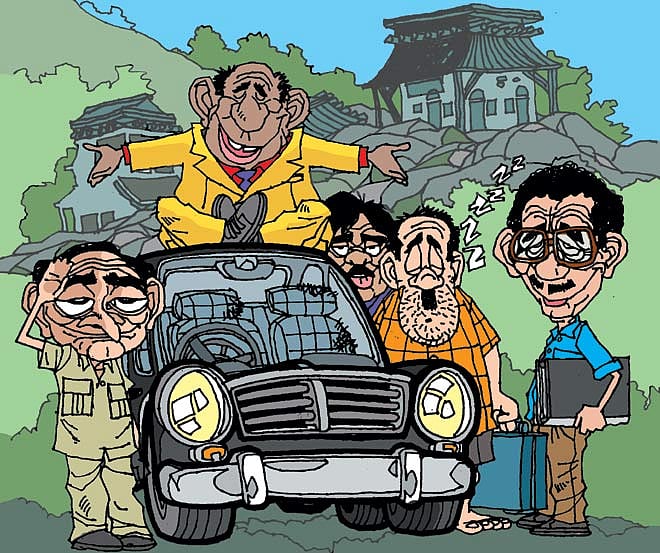 Grumpy Traveller The dragons smile