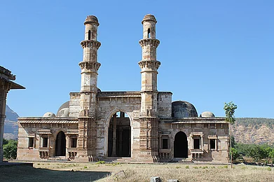 World Heritage Site Champaner-Pavagadh Archaeological Park in Gujarat