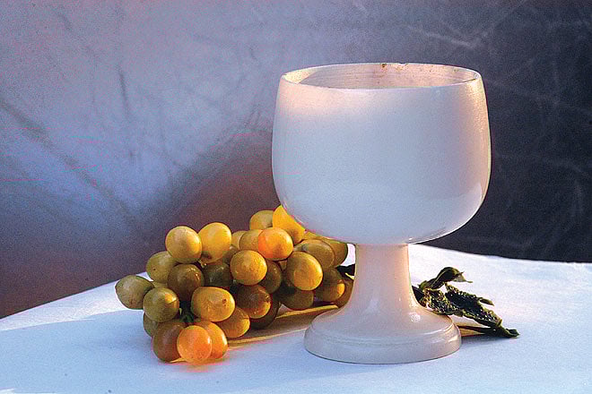 Goblet of marble