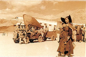Leh in the summer of 1948