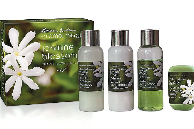 Travel bath collection from Blossom Kochhar