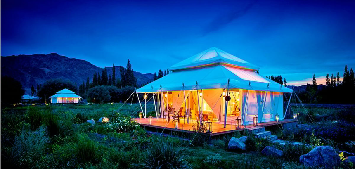 Go glamping in Ladakh with the Ultimate Travelling Camp