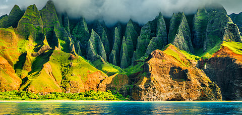 The jaw-dropping beauty of the Kauai mountains in Hawaii