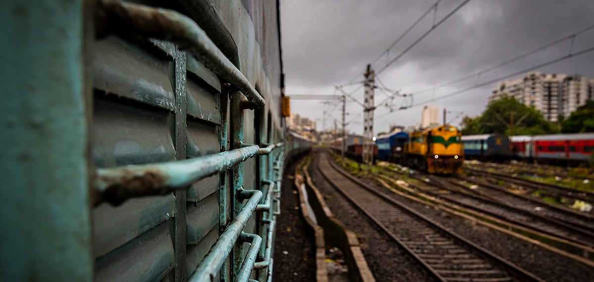 An Indian express train  