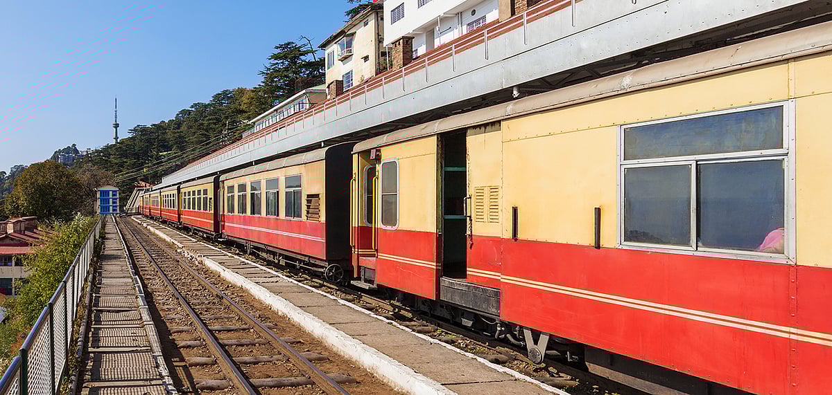 The Kalka-Shimla toy train