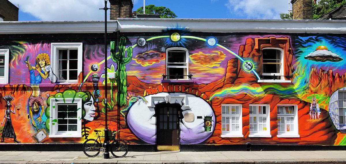 Representative Image The walls in London have always been street artists playground