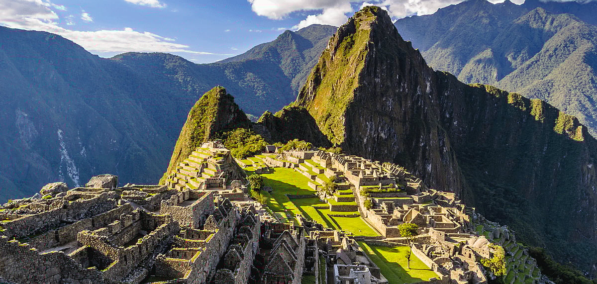 The Machu Picchu is a Peruvian historical sanctuary 