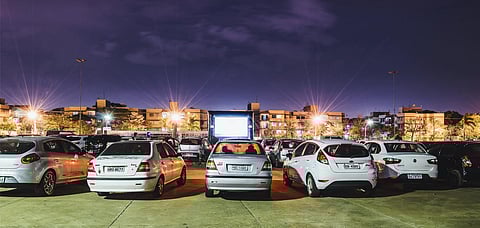 Catch your favourite movie at a drive-in screening. (Representational image)