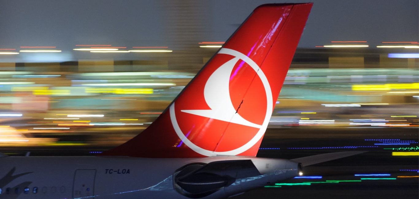 A Turkish Airlines Airbus A330 passenger plane