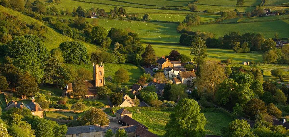 English countryside is breathtakingly beautiful