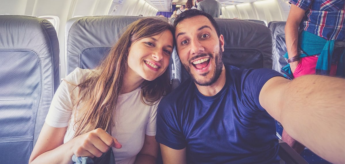 Dating on a plane now seems like a possibility 