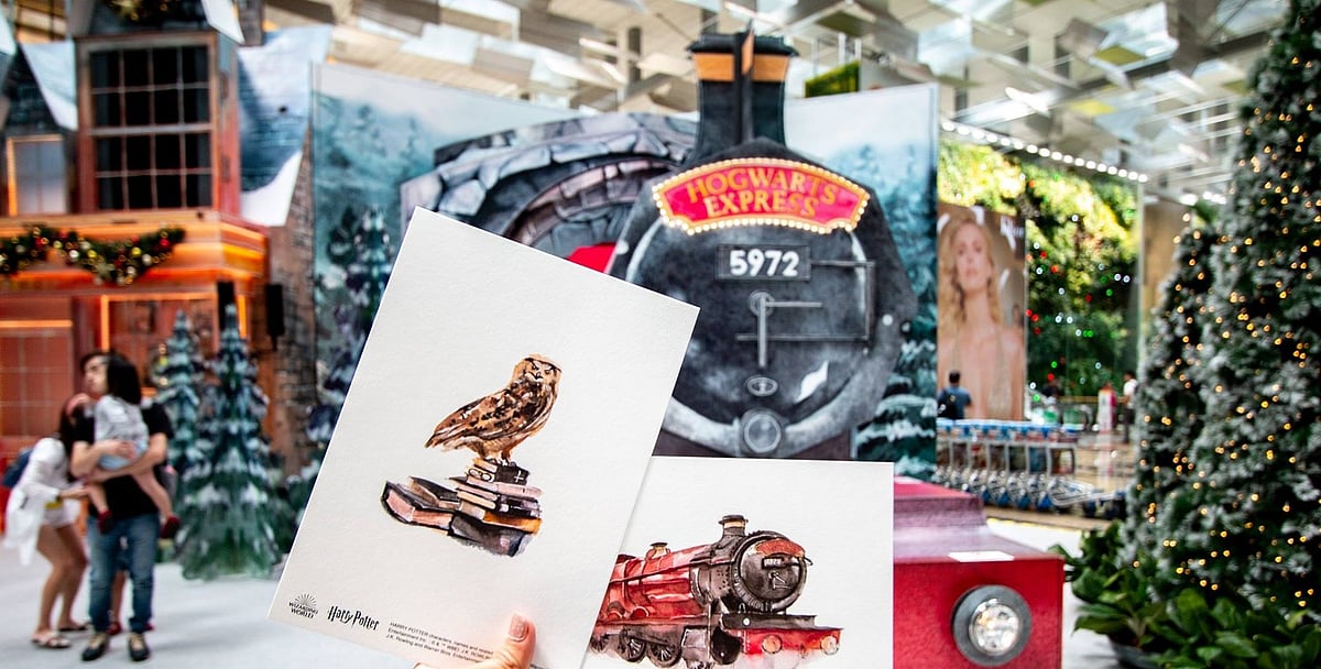 Theres A Mini Hogwarts Inside Singapores Changi Airport