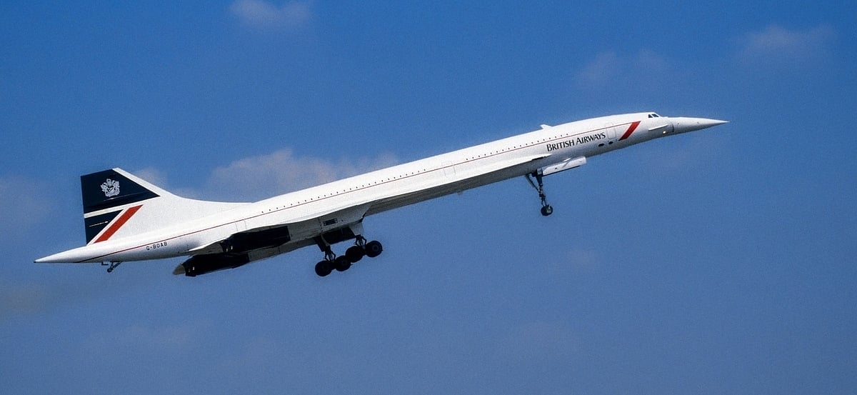 Representational Image A supersonic airplane