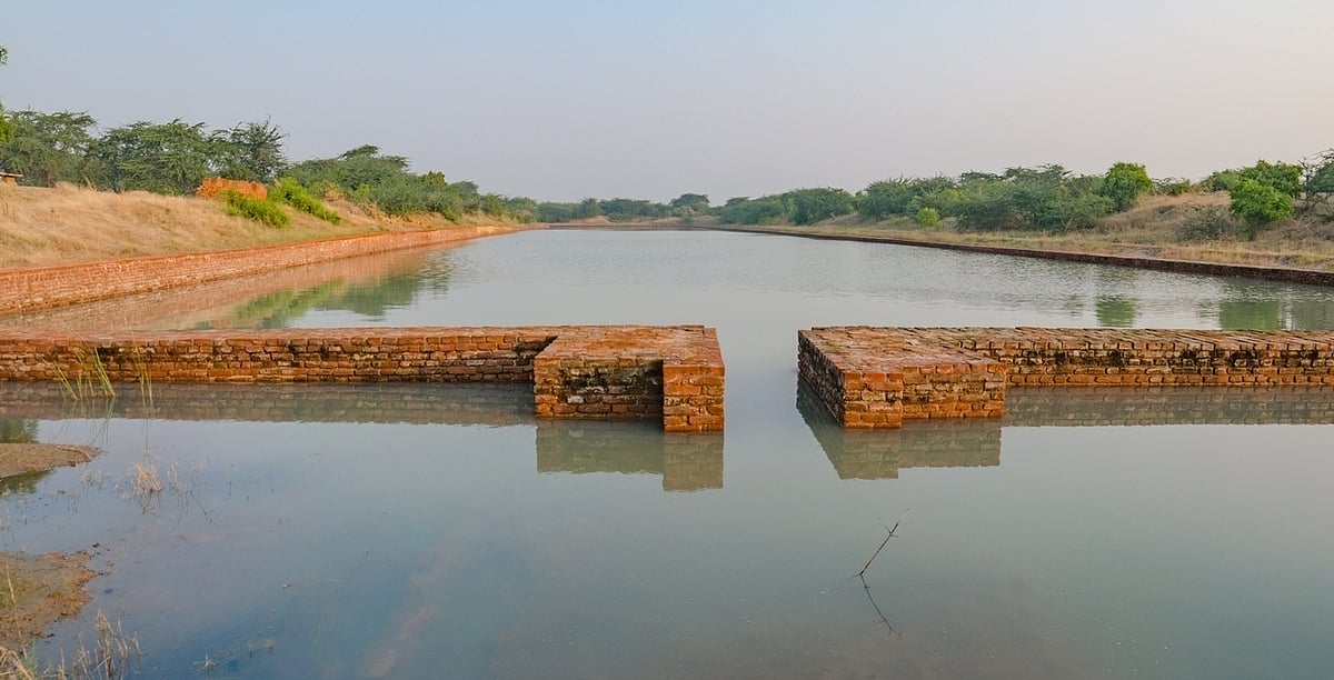 Ancient dockyard at Lothal dates back to the Indus Valley Civilisation